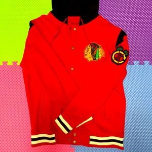 Men’s Chicago Blackhawks Varsity style Hoodie